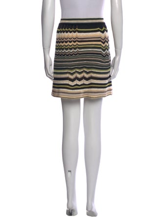 M Missoni Striped Mini Skirt