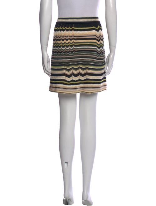 M Missoni Striped Mini Skirt