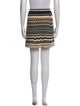 M Missoni Striped Mini Skirt