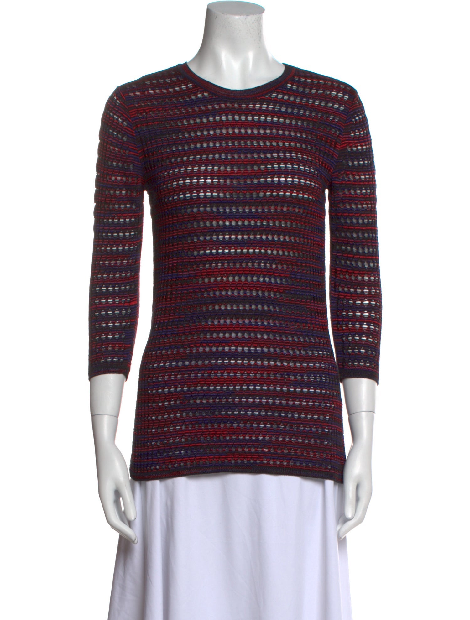 M Missoni Wool Striped Top