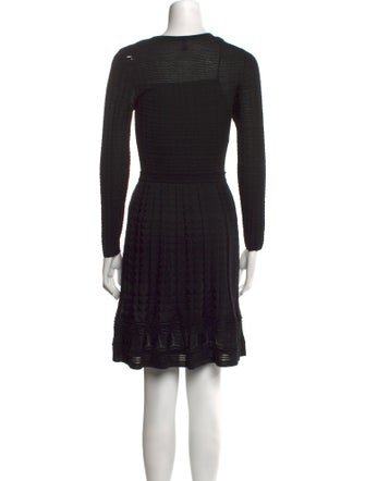 M Missoni Virgin Wool Knee-Length Dress