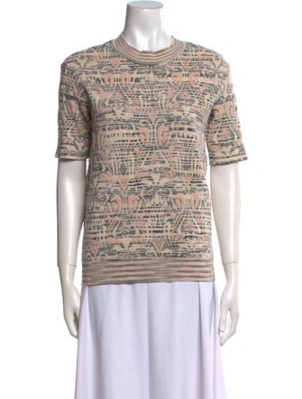 M Missoni Wool Printed T-Shirt