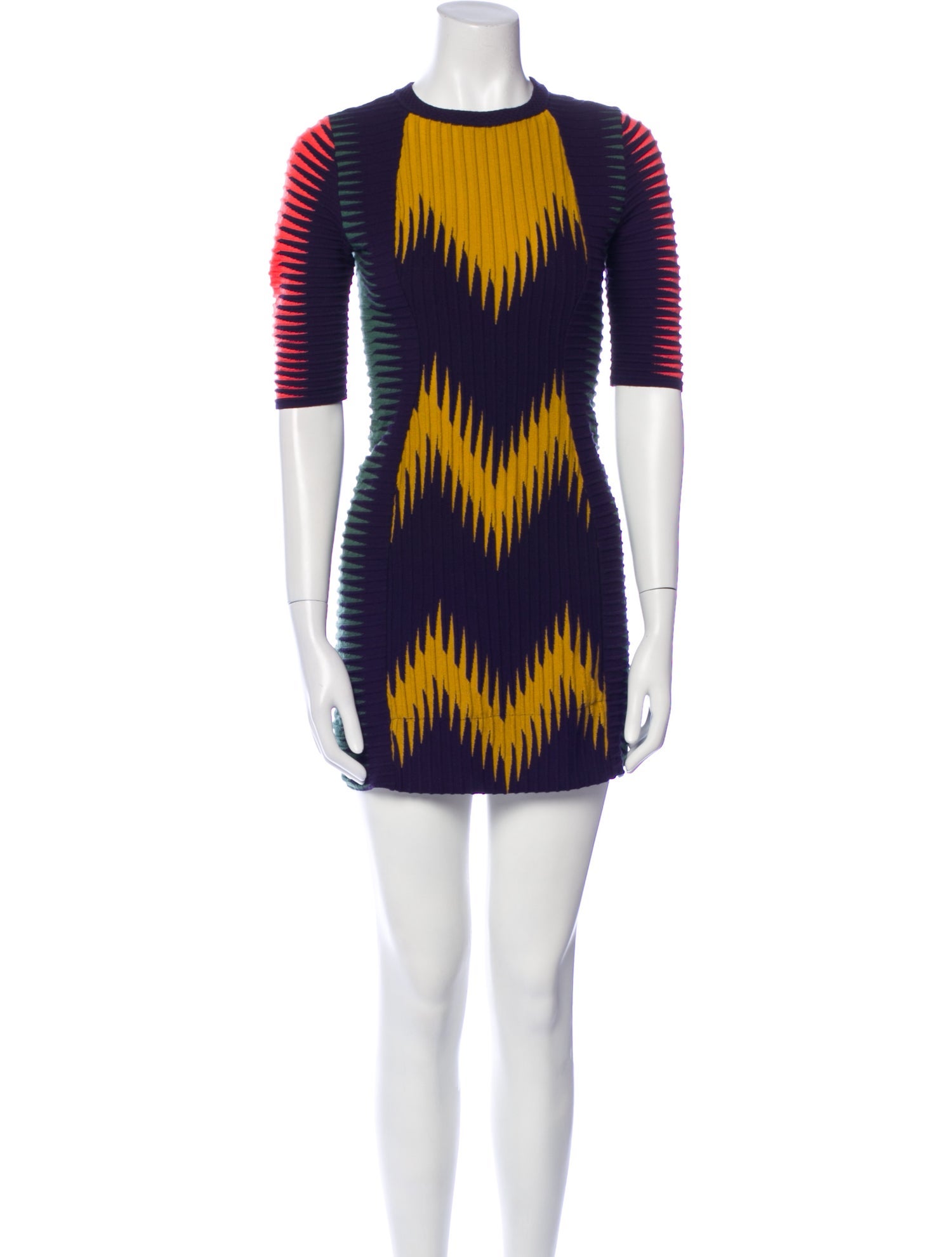 M Missoni Printed Mini Dress