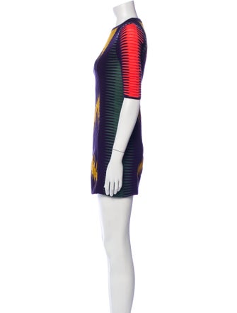 M Missoni Printed Mini Dress