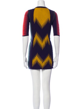 M Missoni Printed Mini Dress