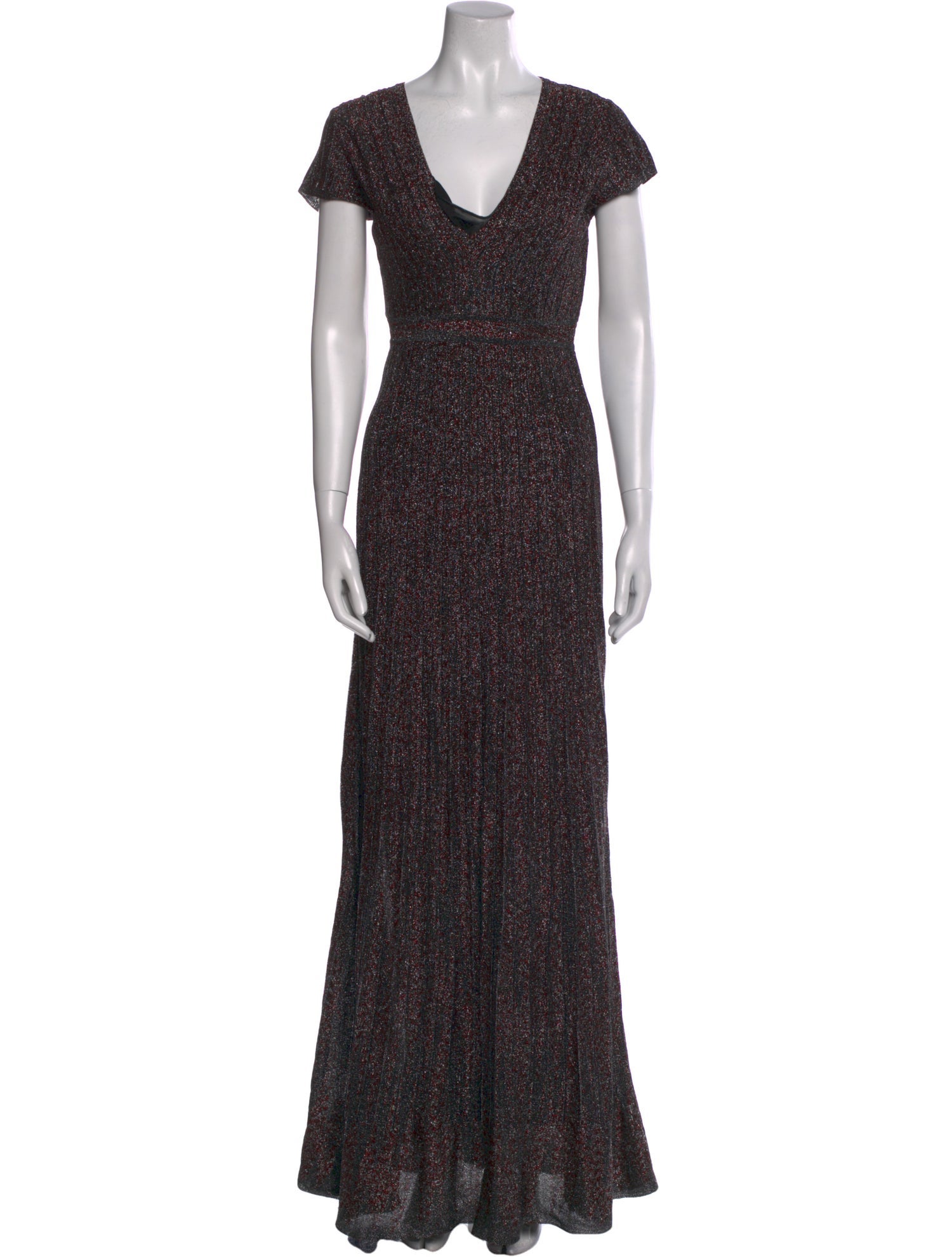 M Missoni Printed Long Dress