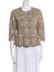 M Missoni Tweed Pattern Evening Jacket