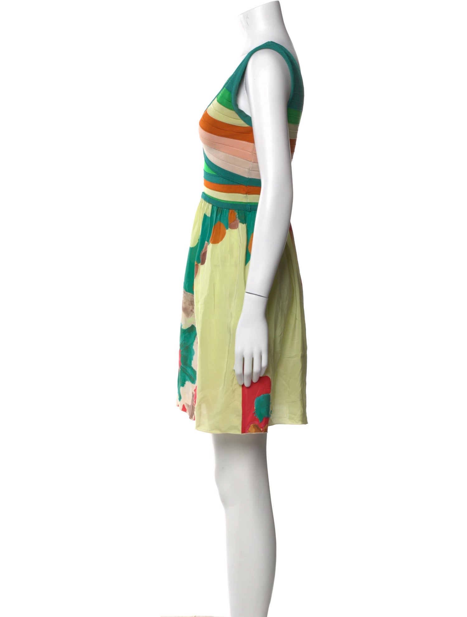M Missoni Silk Mini Dress