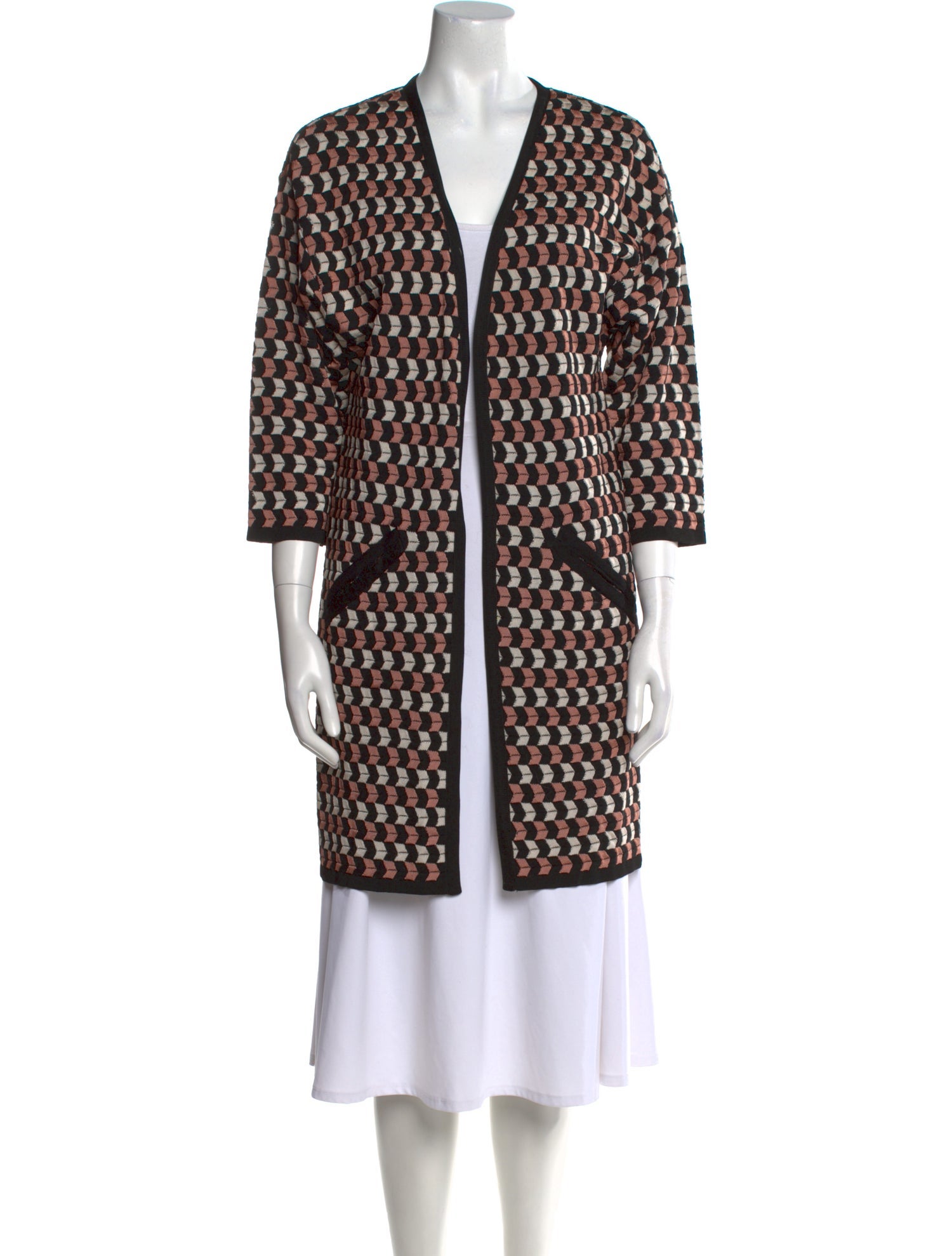 M Missoni Merino Wool Printed Sweater