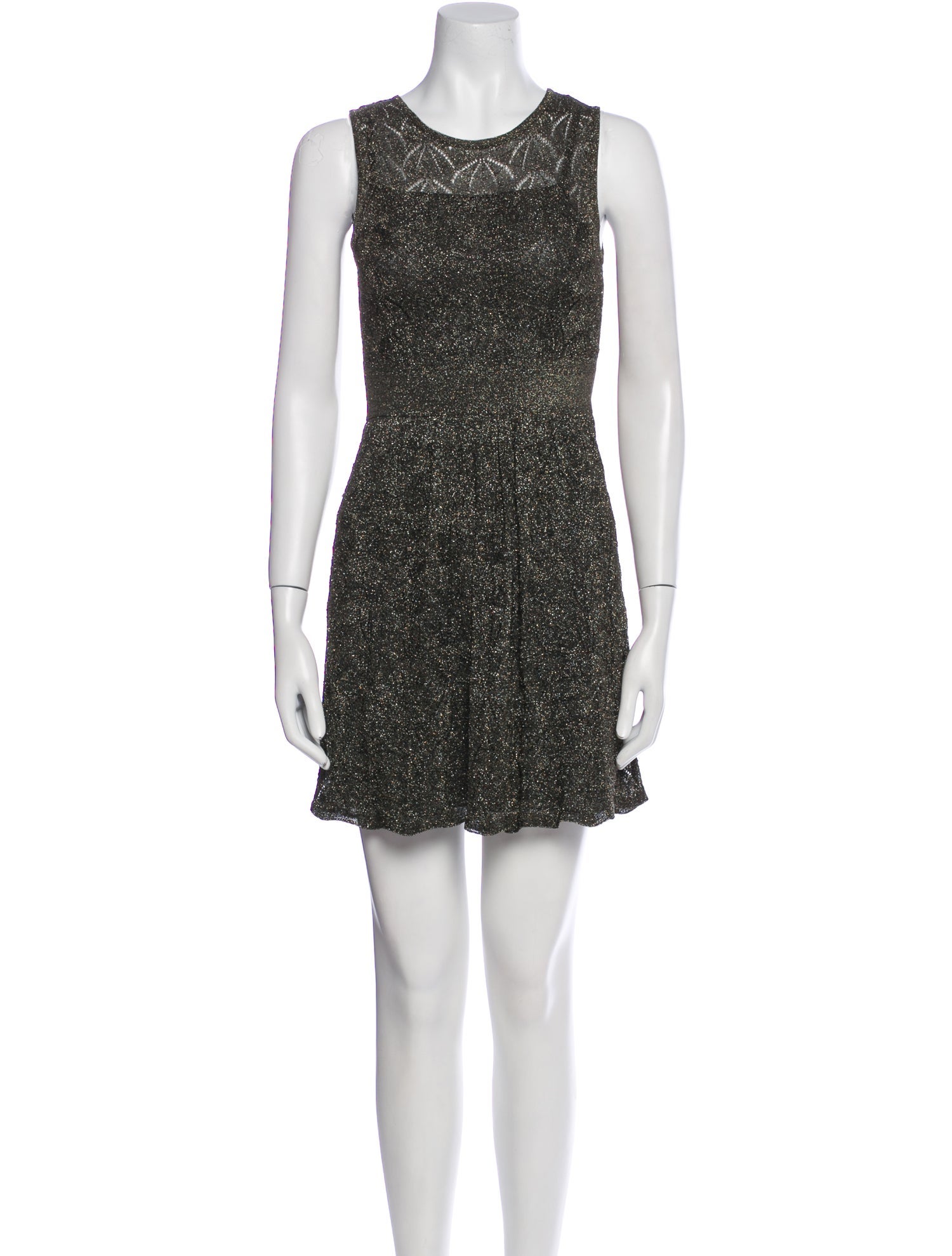 M Missoni Patterned Mini Dress