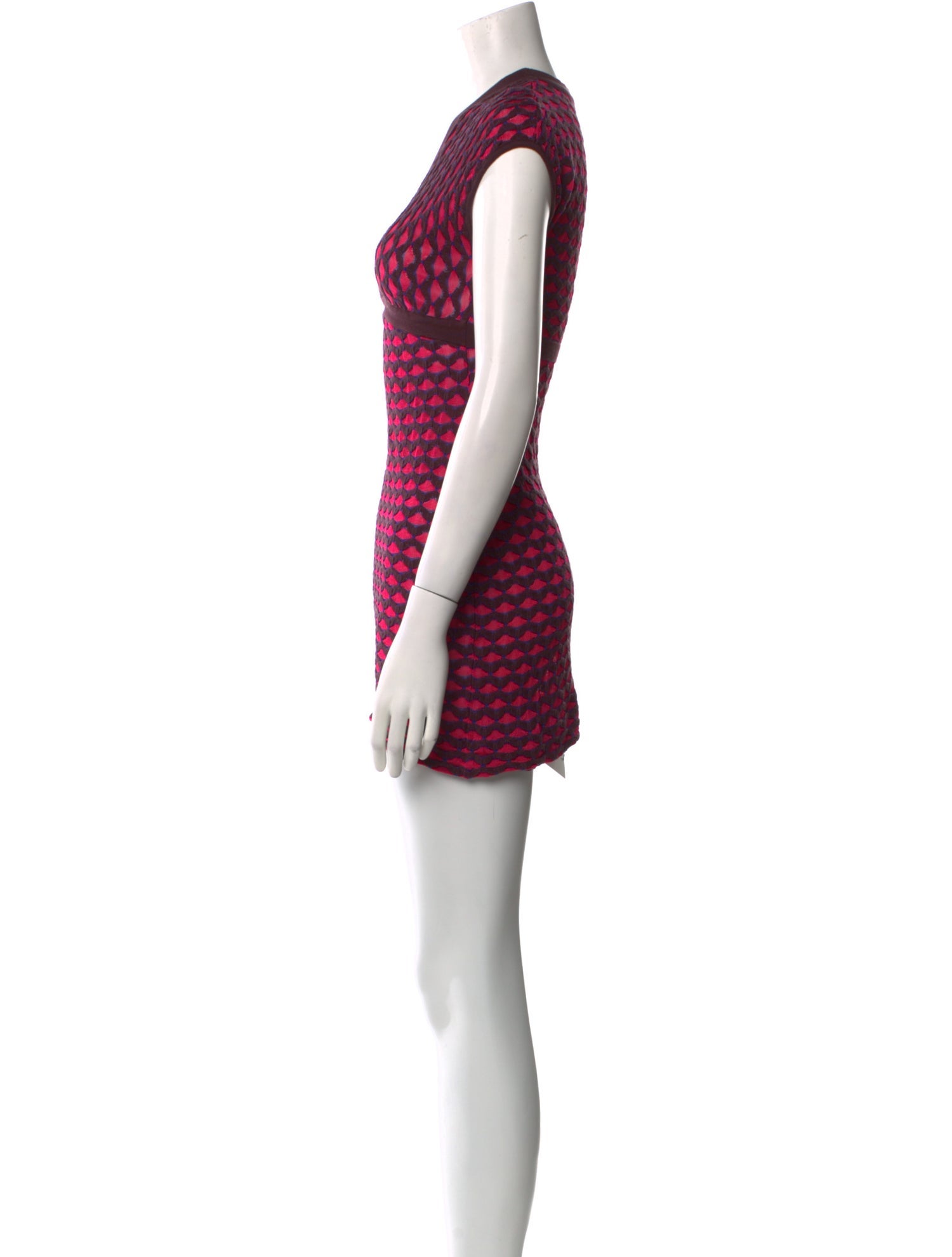 M Missoni Printed Mini Dress