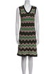 M Missoni Striped Mini Dress