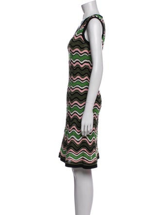 M Missoni Striped Mini Dress