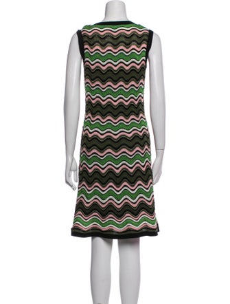 M Missoni Striped Mini Dress