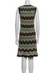 M Missoni Striped Mini Dress