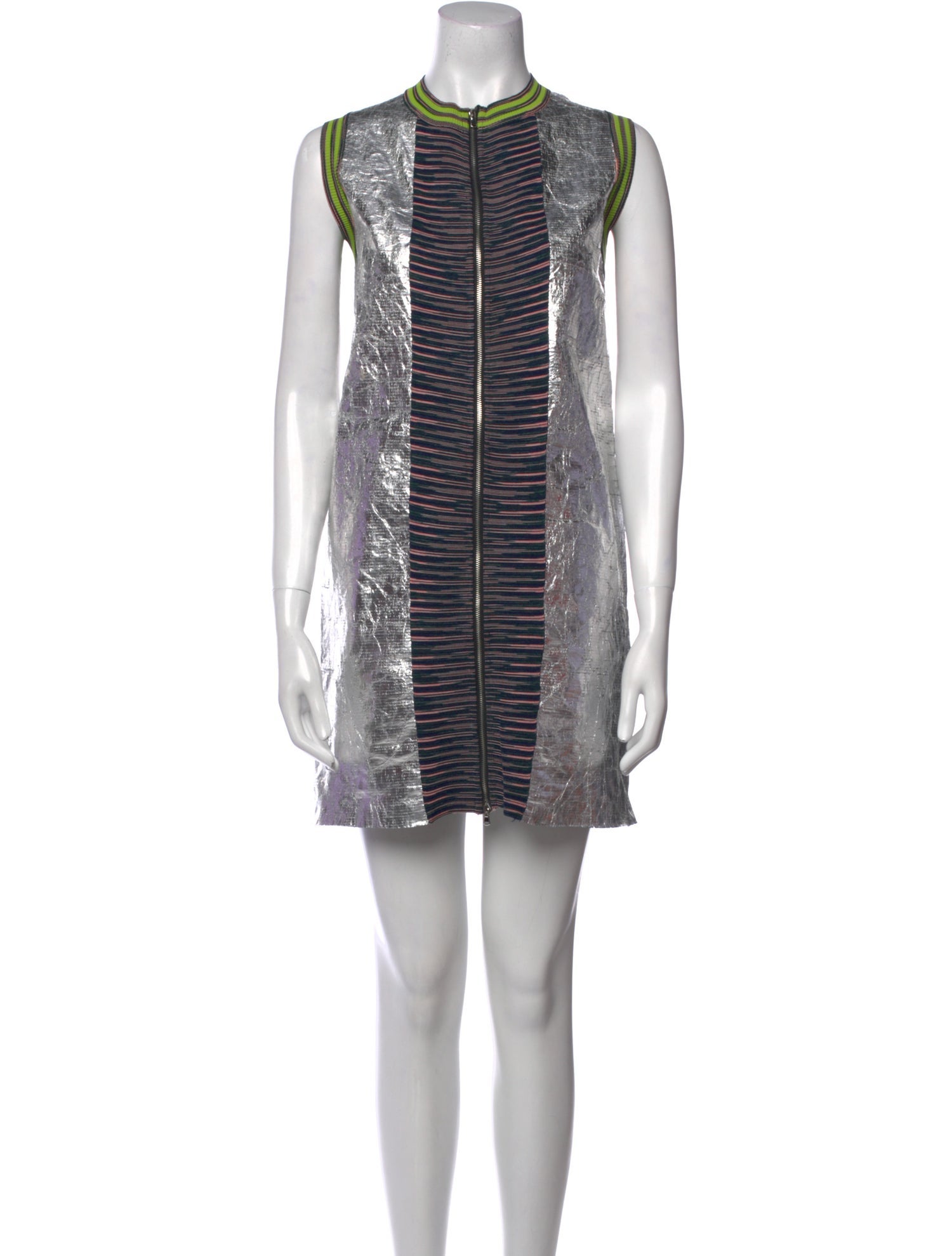 M Missoni Striped Mini Dress