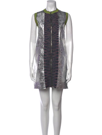 M Missoni Striped Mini Dress