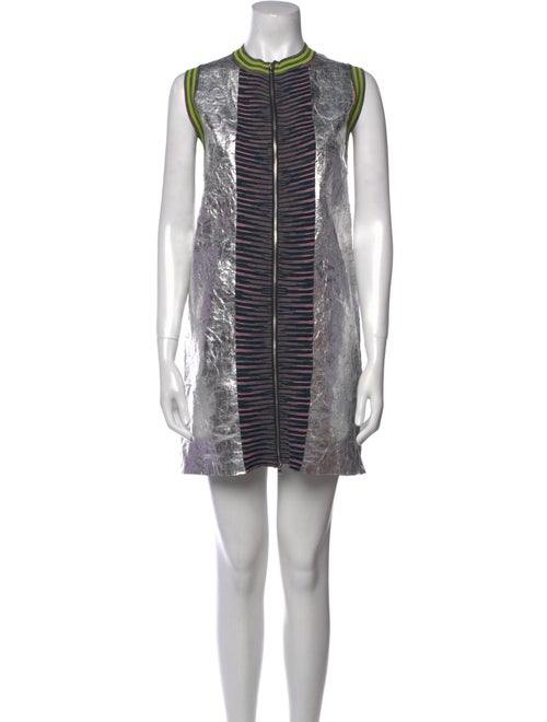 M Missoni Striped Mini Dress