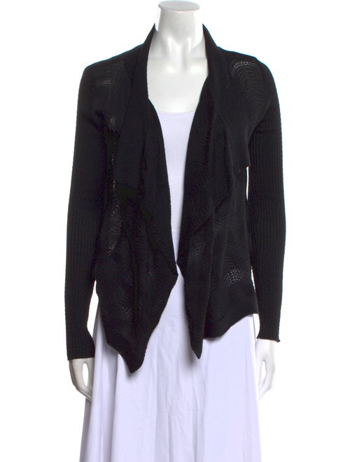 M Missoni Merino Wool Open Front Sweater