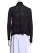 M Missoni Merino Wool Open Front Sweater