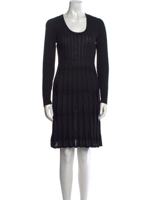 M Missoni Crochet Knee-Length Dress