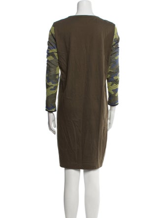 M Missoni Printed Mini Dress