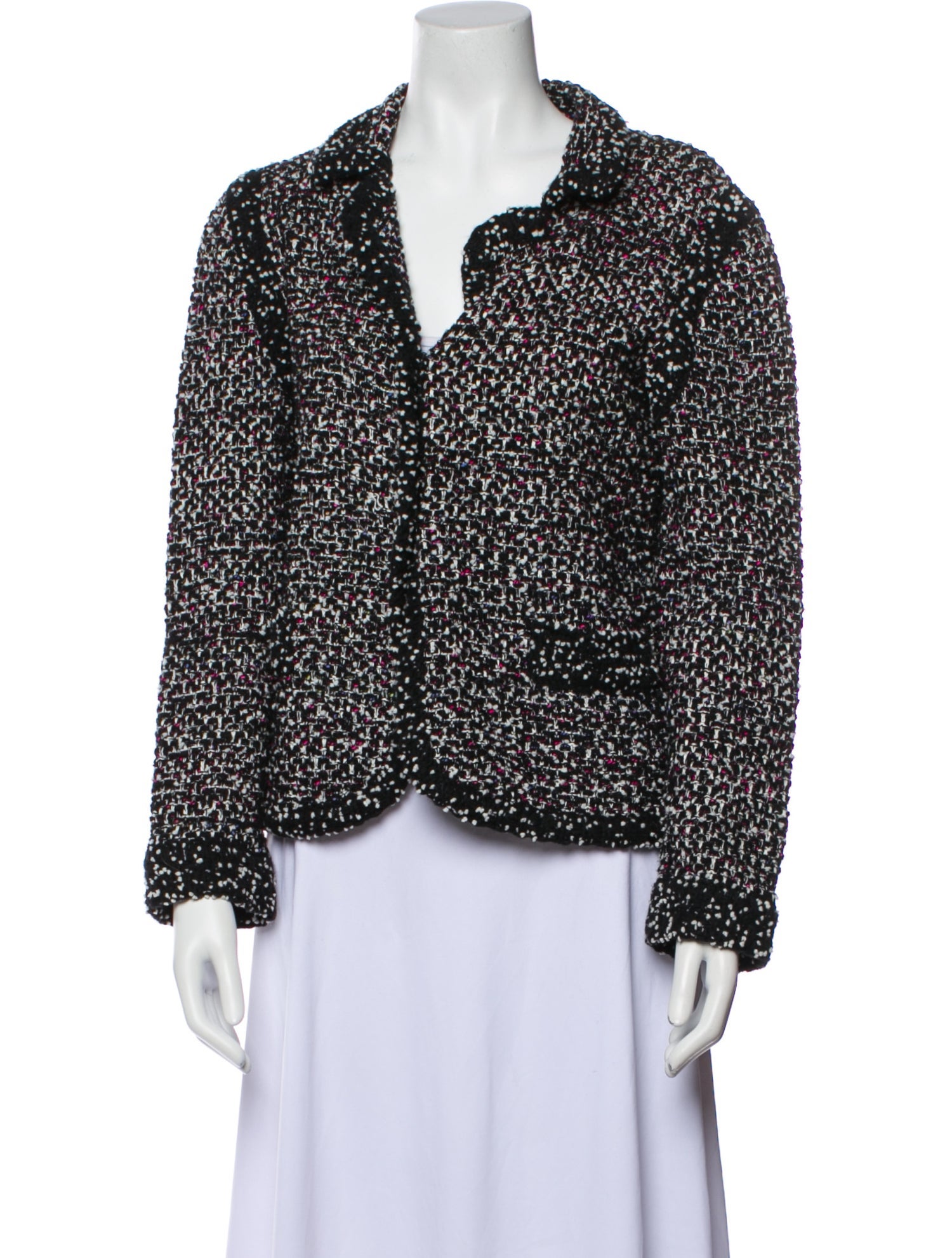 M Missoni Tweed Pattern Evening Jacket