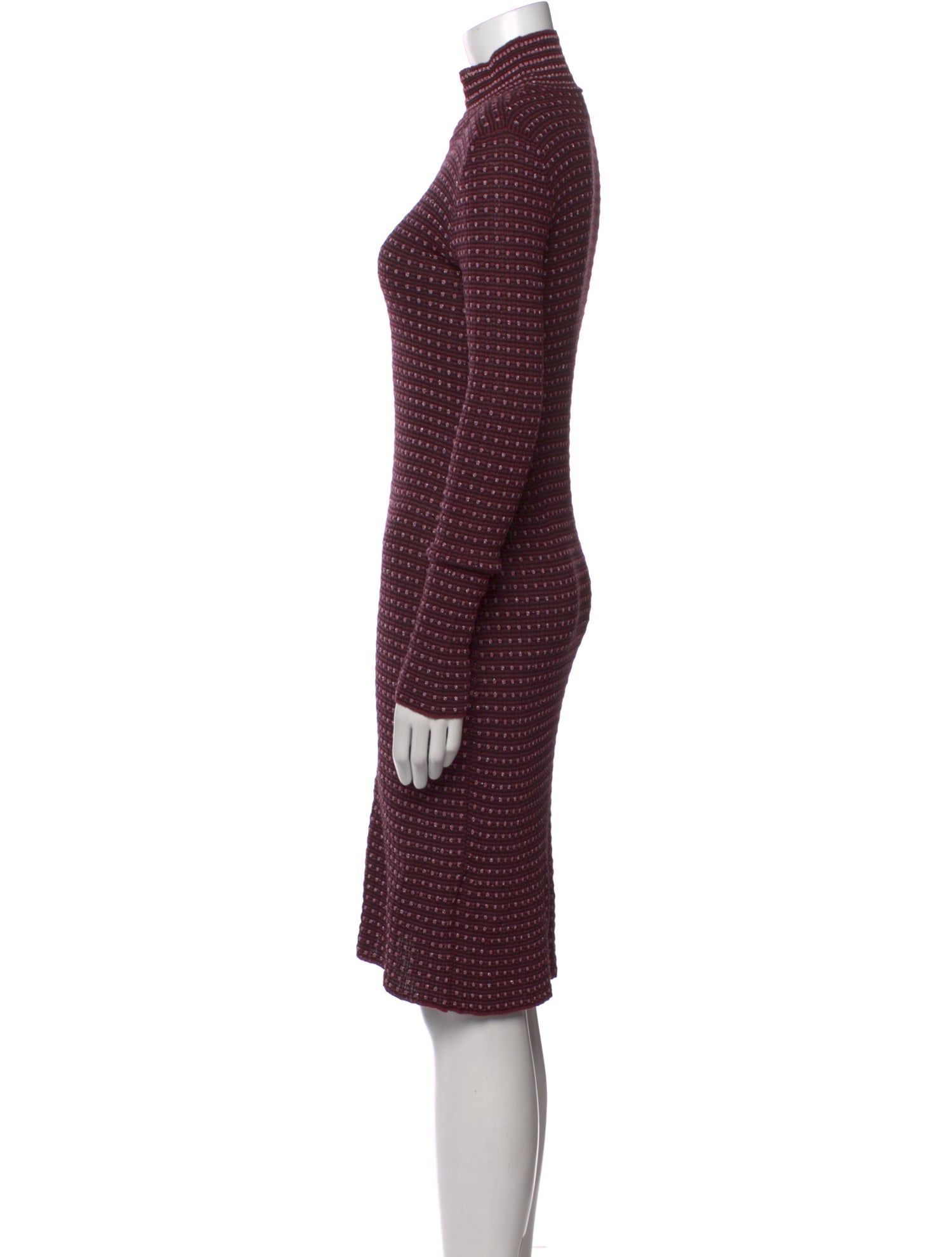 M Missoni Merino Wool Mini Dress