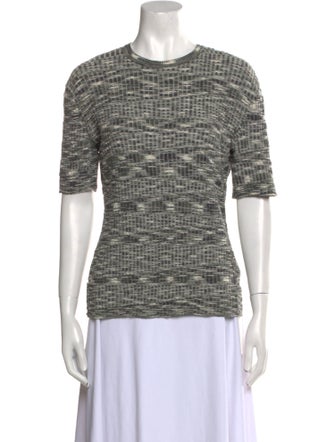 M Missoni Wool Crew Neck T-Shirt