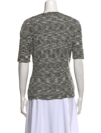 M Missoni Wool Crew Neck T-Shirt