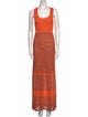 M Missoni Striped Long Dress