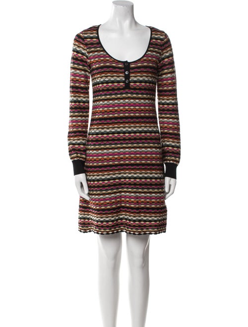 M Missoni Merino Wool Mini Dress