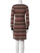 M Missoni Merino Wool Mini Dress