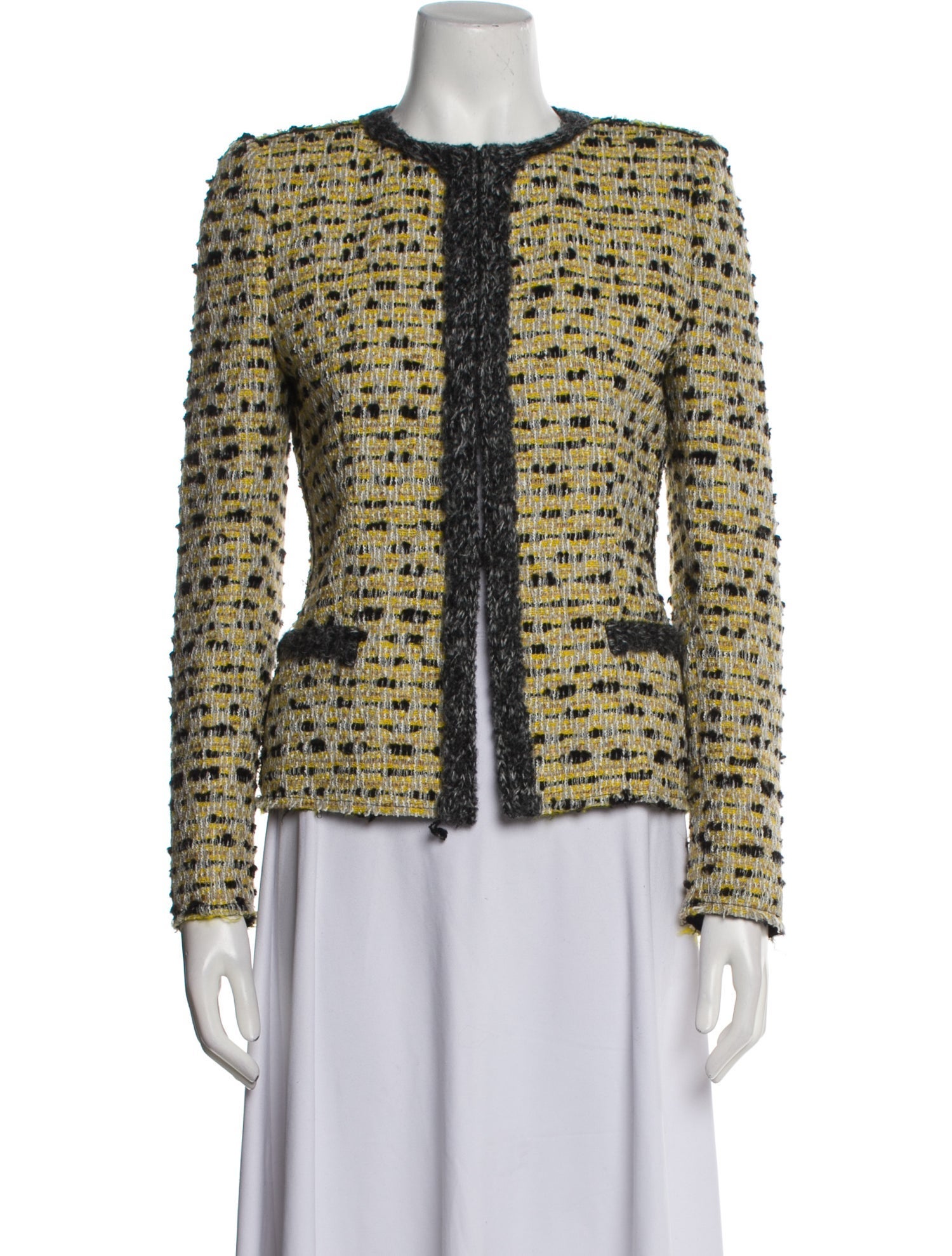 M Missoni Tweed Pattern Evening Jacket