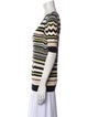 M Missoni Striped V-Neck Top