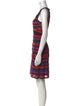 M Missoni Striped Mini Dress