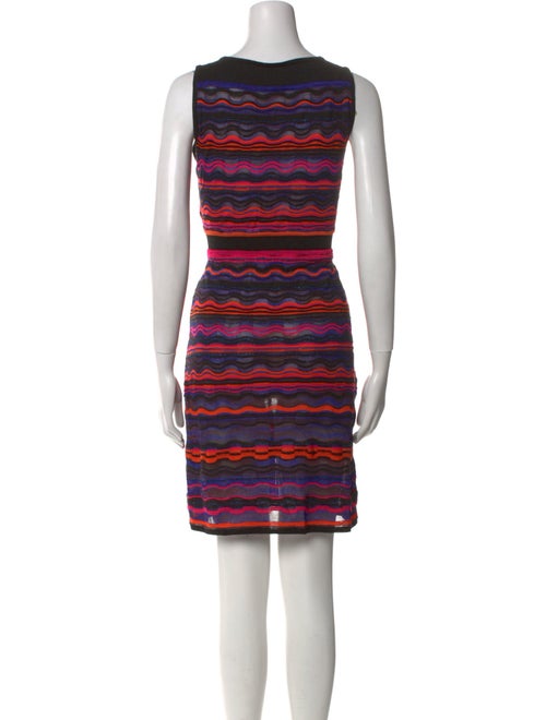 M Missoni Striped Mini Dress