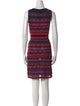M Missoni Striped Mini Dress