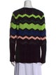 M Missoni Printed Crew Neck Sweatshirt