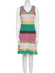 M Missoni Striped Mini Dress