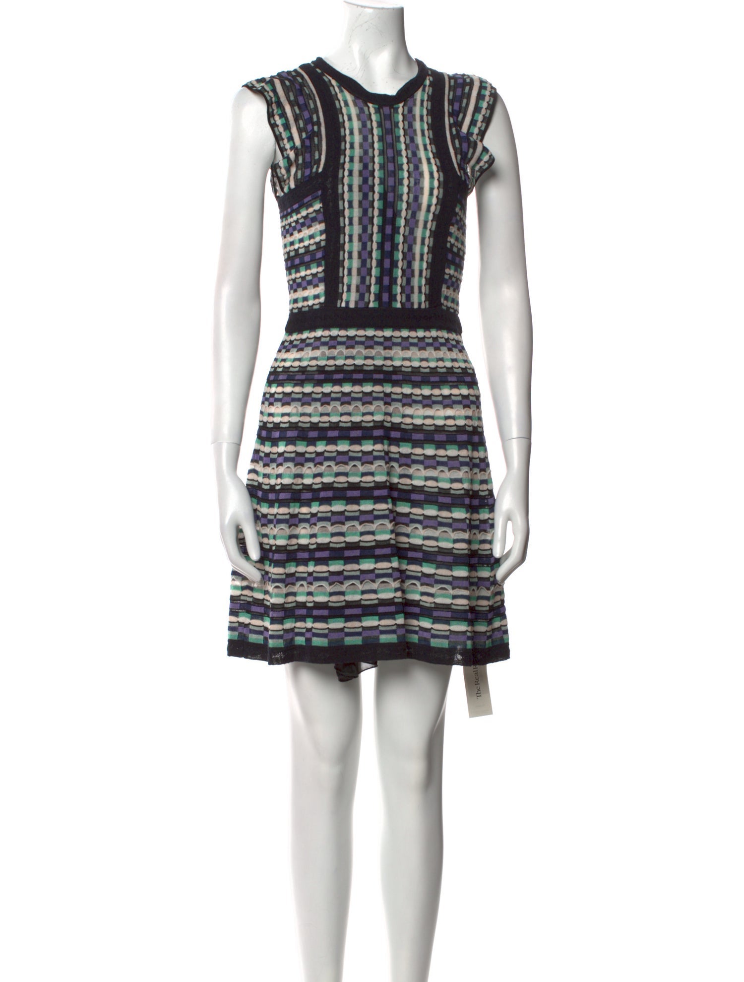 M Missoni Striped Mini Dress