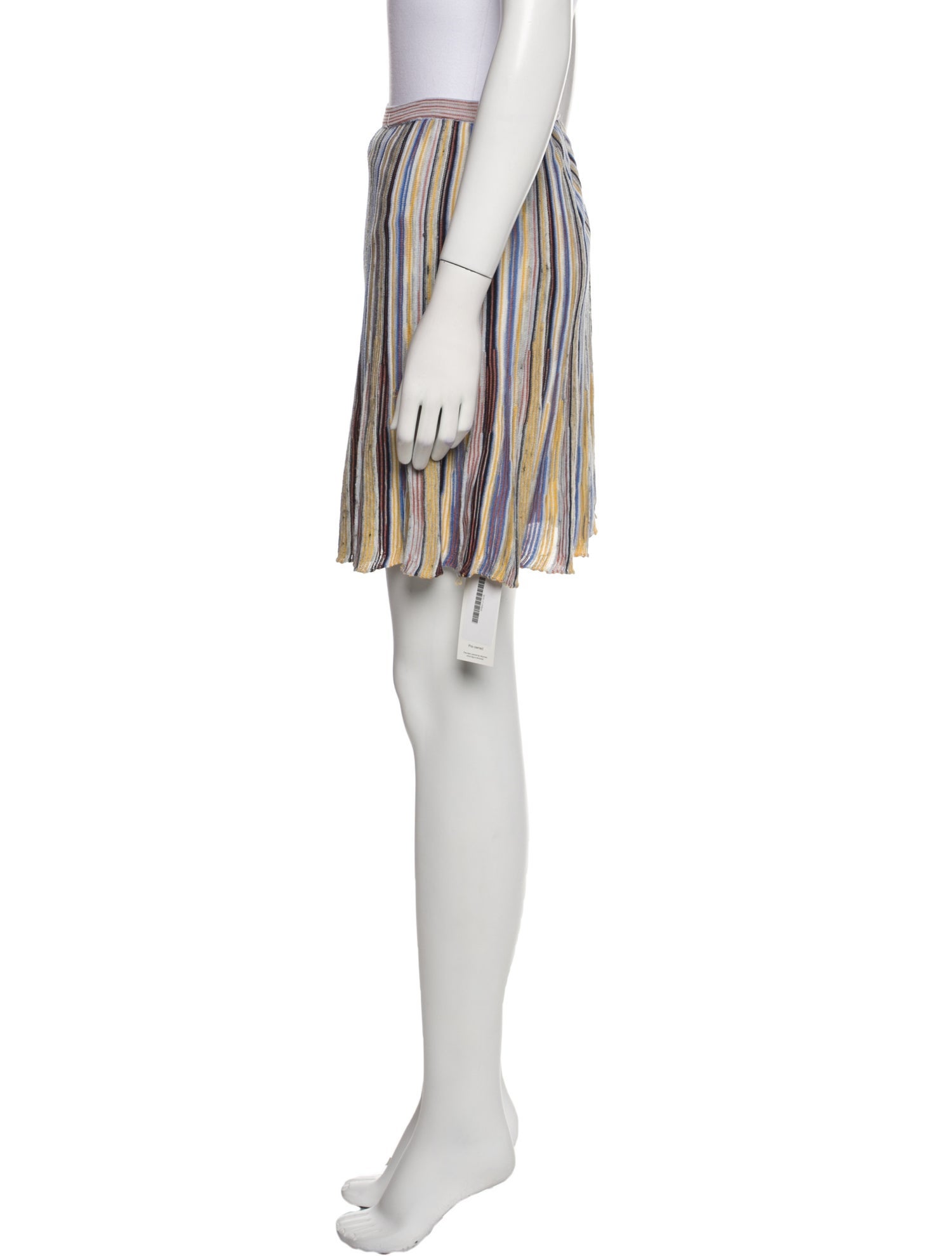 M Missoni Striped Mini Skirt