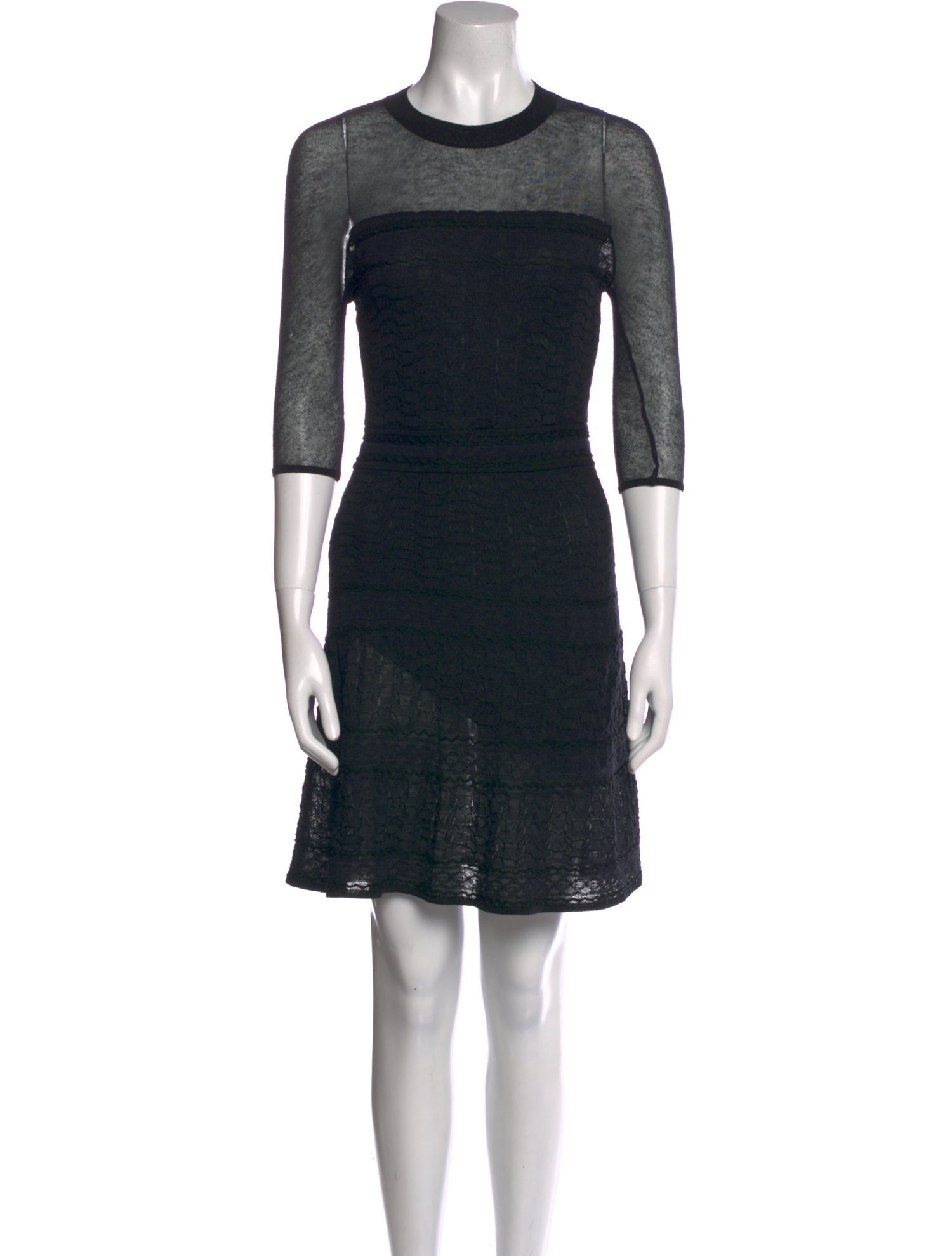 M Missoni Crew Neck Mini Dress