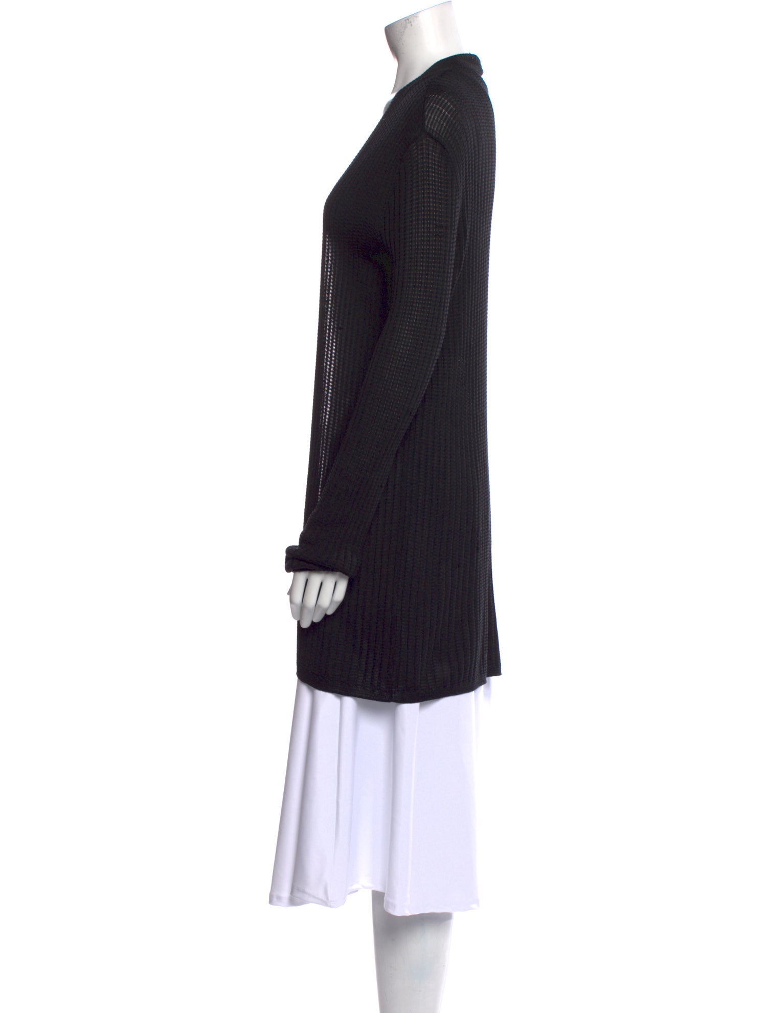 M Missoni Printed Open Front Sweater