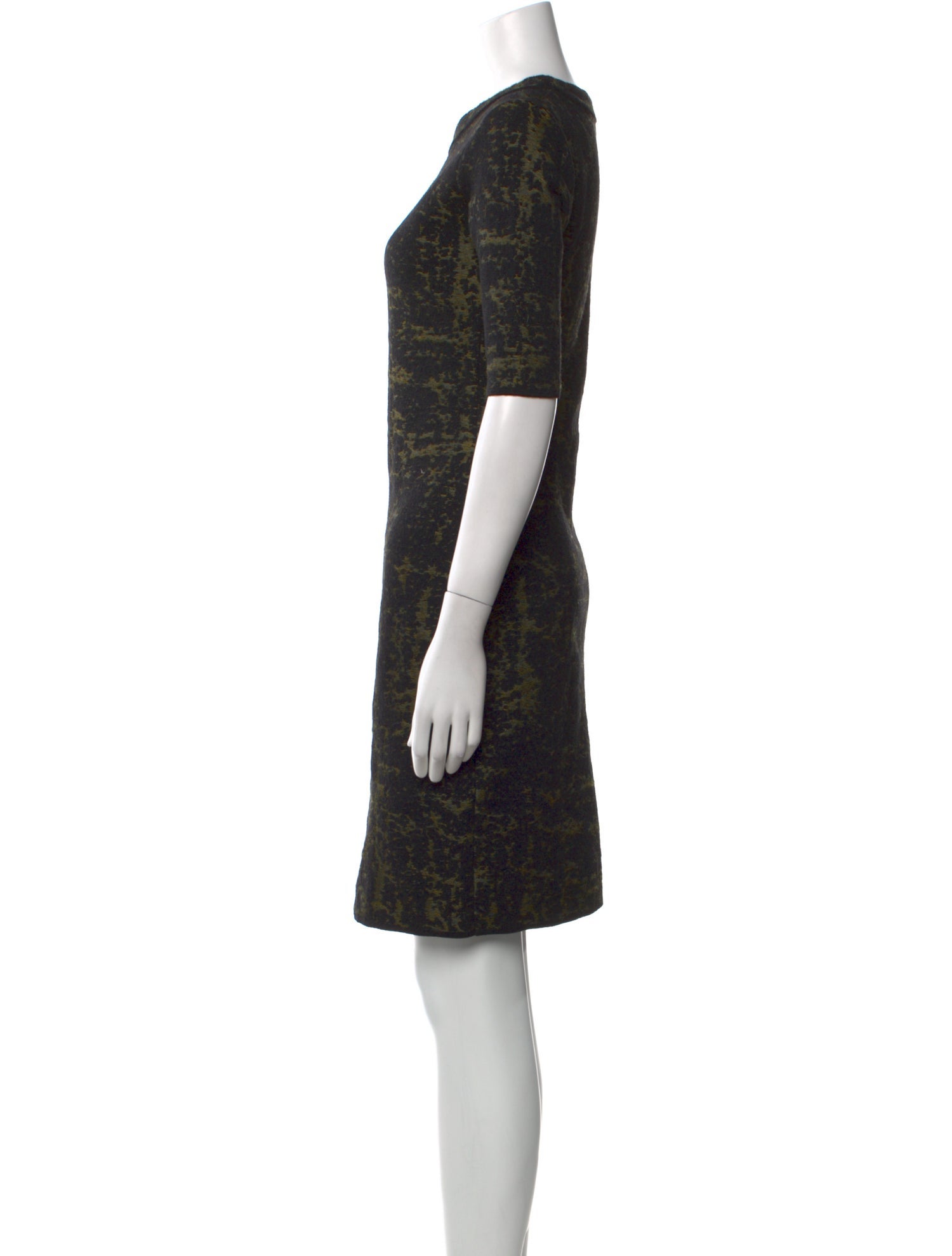 M Missoni Printed Knee-Length Dress