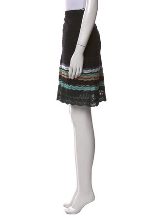 M Missoni Merino Wool Knee-Length Skirt