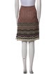 M Missoni Merino Wool Knee-Length Skirt