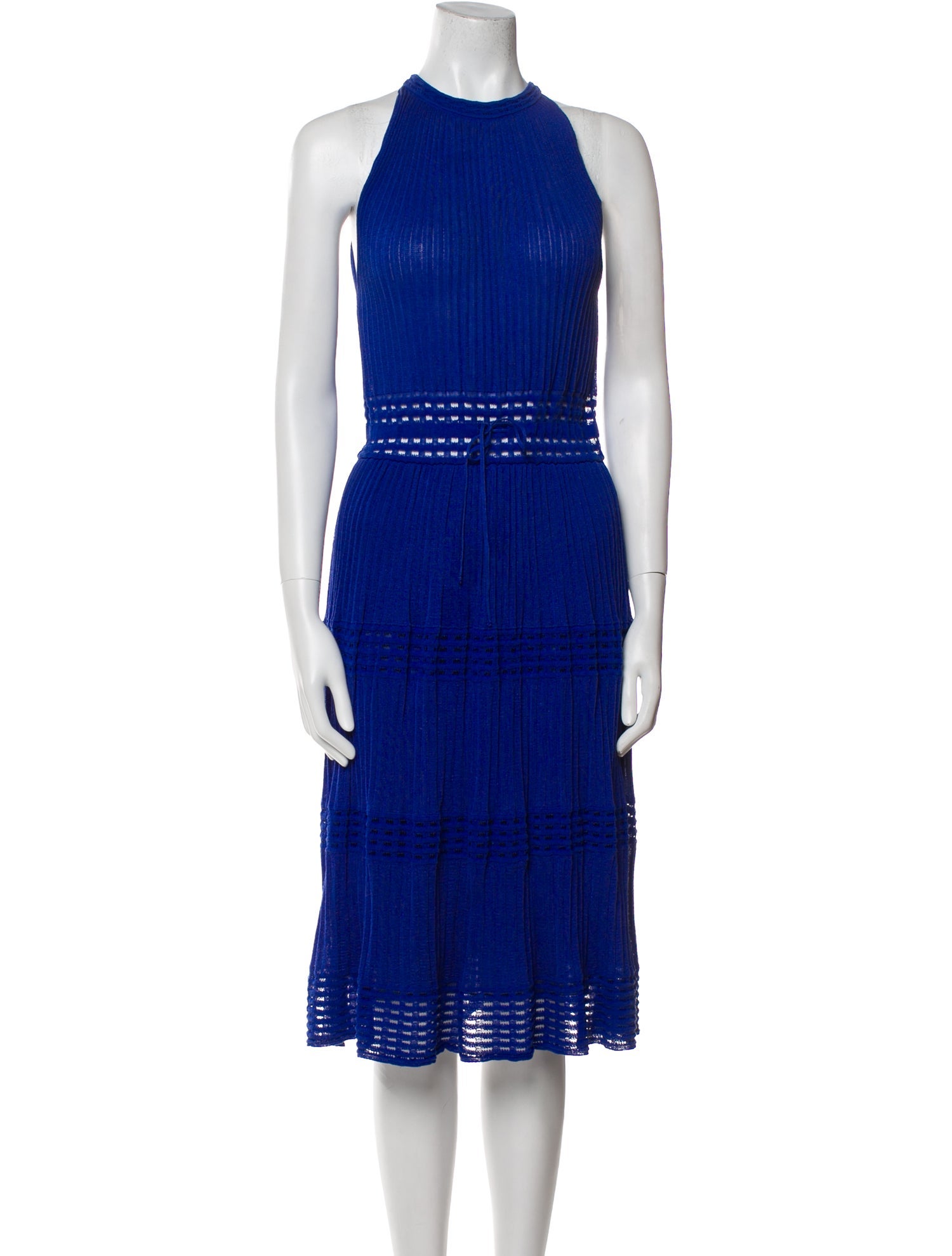 M Missoni Halterneck Midi Length Dress