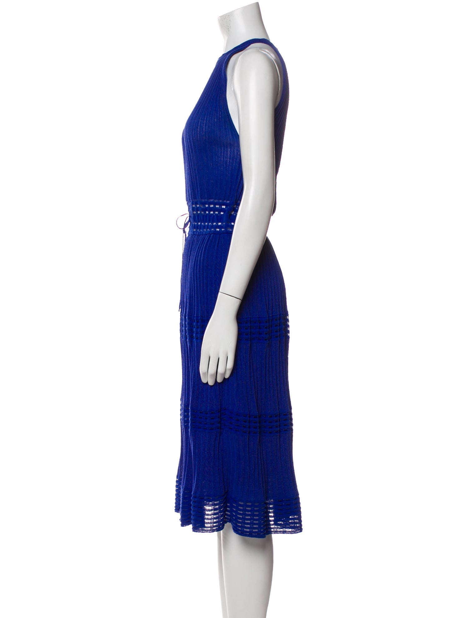 M Missoni Halterneck Midi Length Dress
