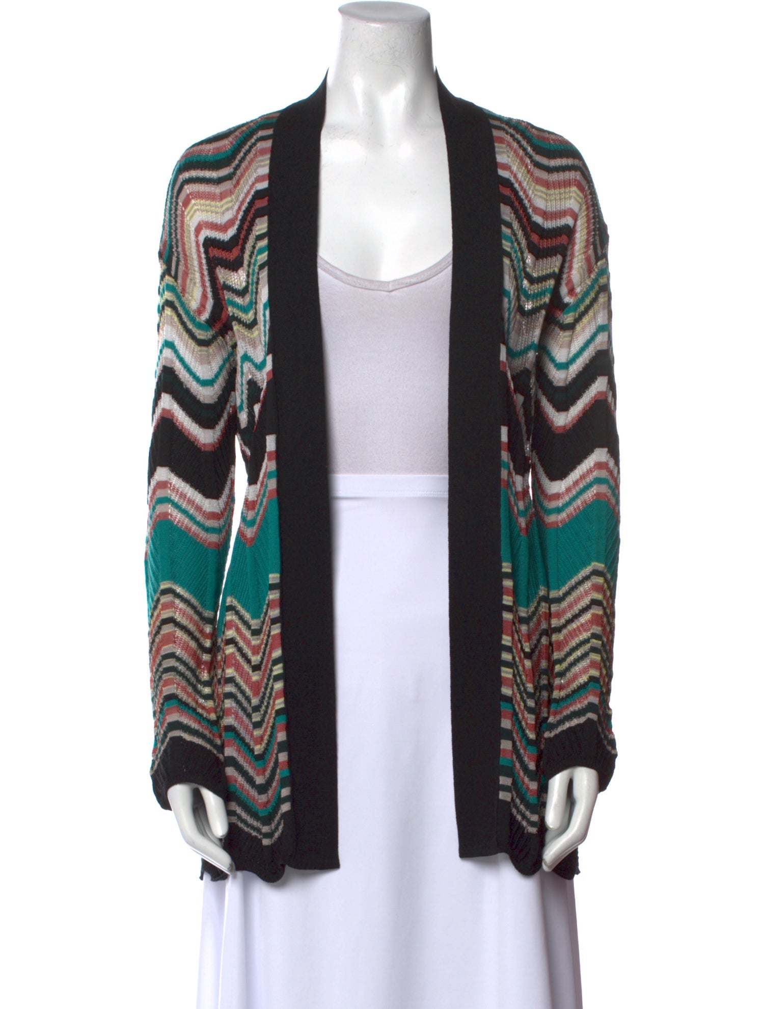 M Missoni Merino Wool Printed Sweater